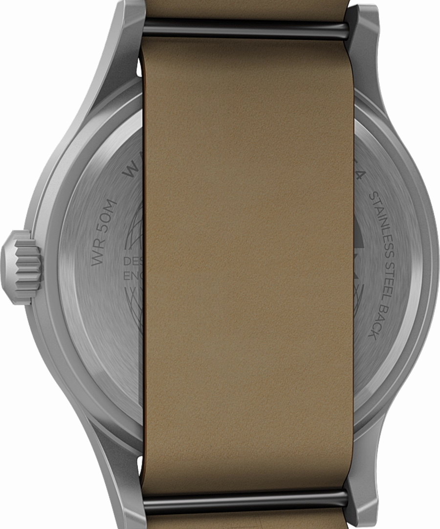 Timex Expedition? Sierra 40mm Leather Strap Watch TW2V07600