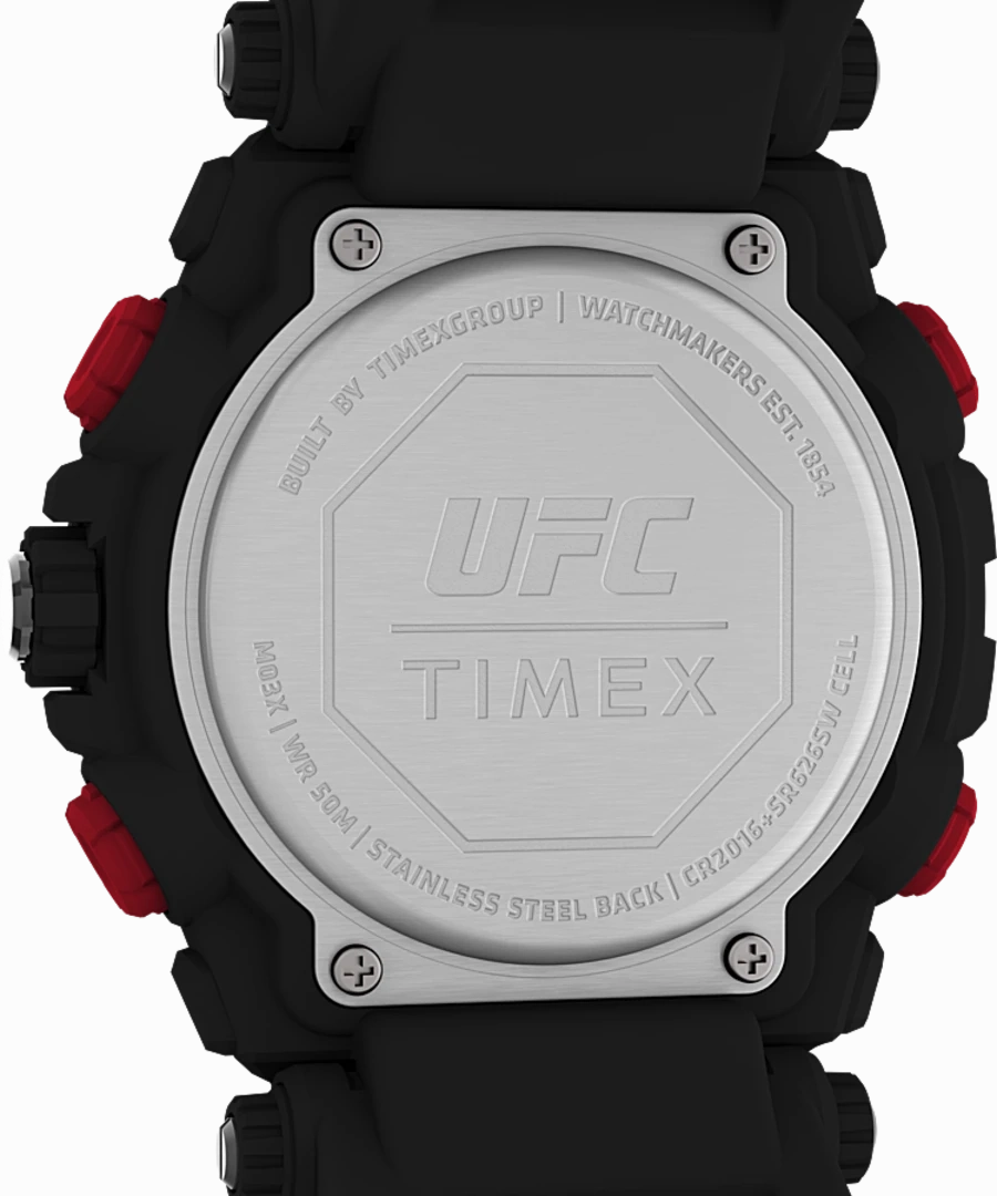 Timex UFC Impact 50mm Resin Strap Watch TW5M52800