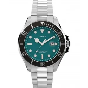 Timex?Harborside Coast Stainless Steel Bracelet Watch TW2V91900