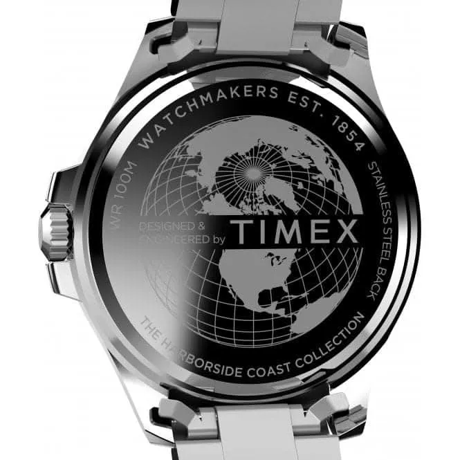 Timex?Harborside Coast Stainless Steel Bracelet Watch TW2V91900