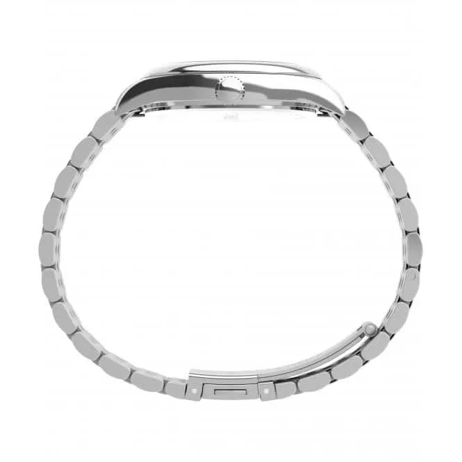 Timex?Legacy Day and Date Stainless Steel Bracelet Watch TW2V68400