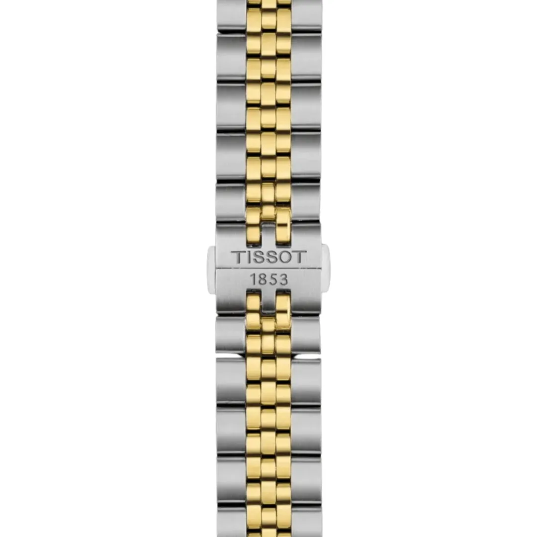 TISSOT BALLADE 40mm TWO-TONE GOLD STEEL WATCH T1564102203100