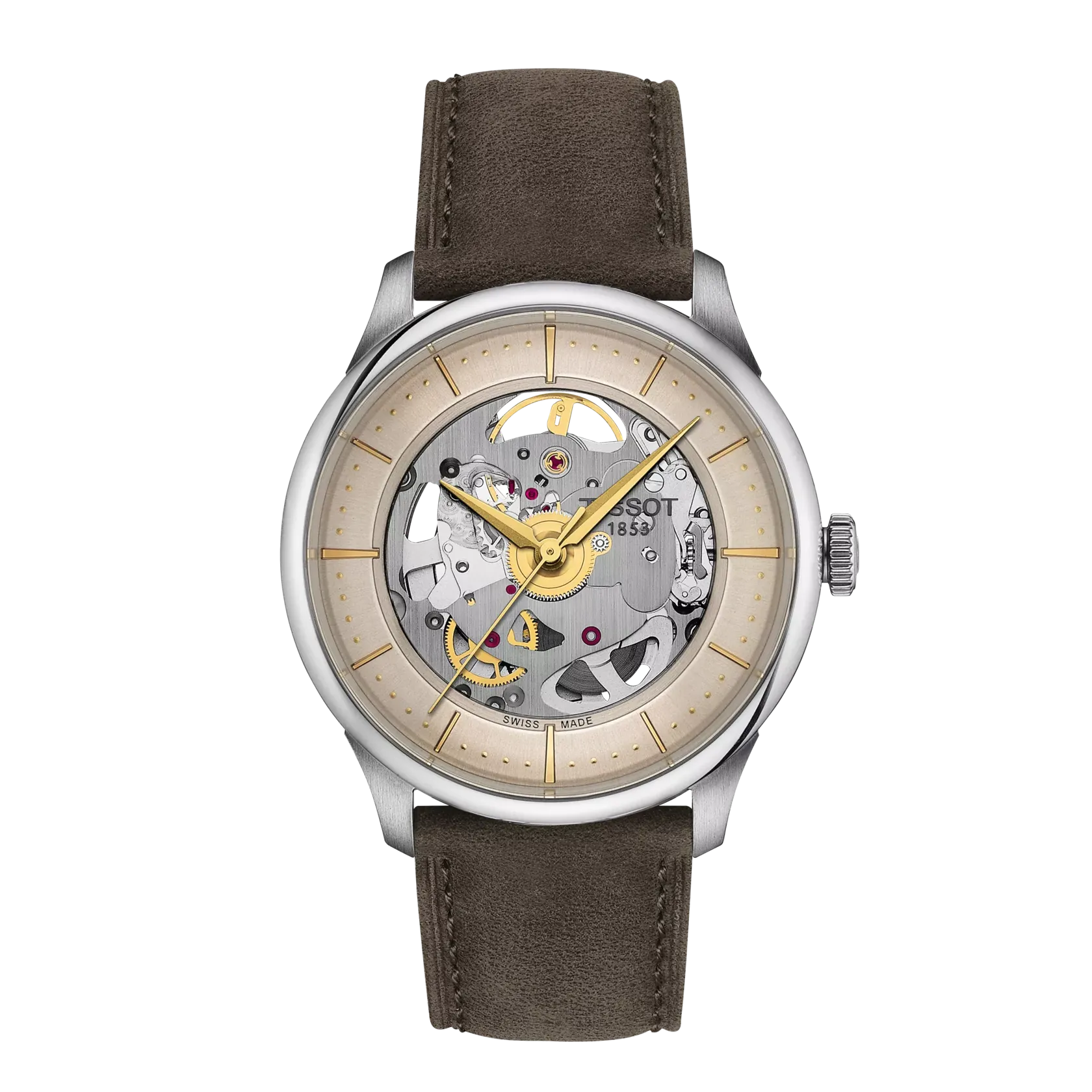 Tissot Chemin Des Tourelles Skeleton T1398361626100
