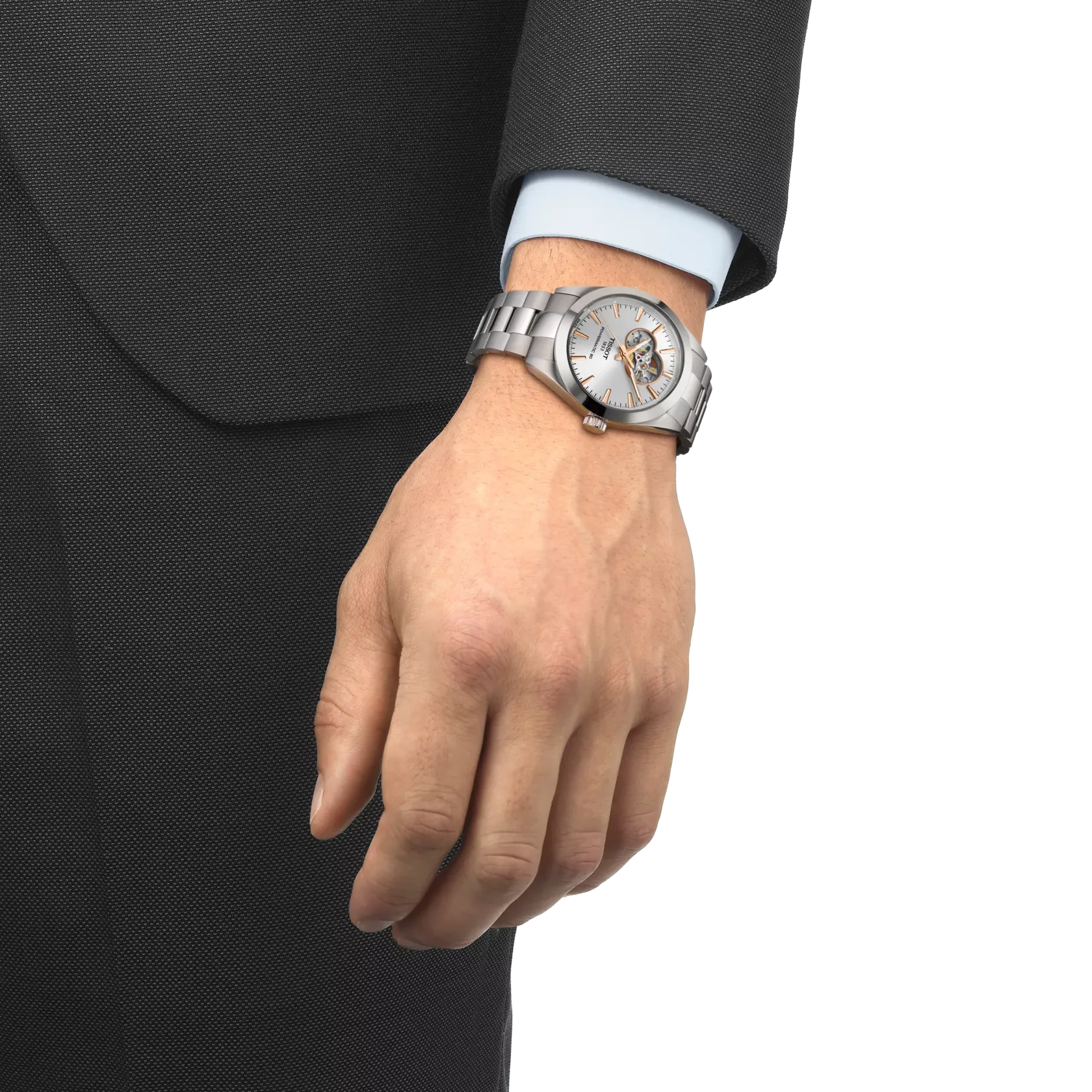 Tissot Gentleman Powermatic 80 Open Heart T1274071103101