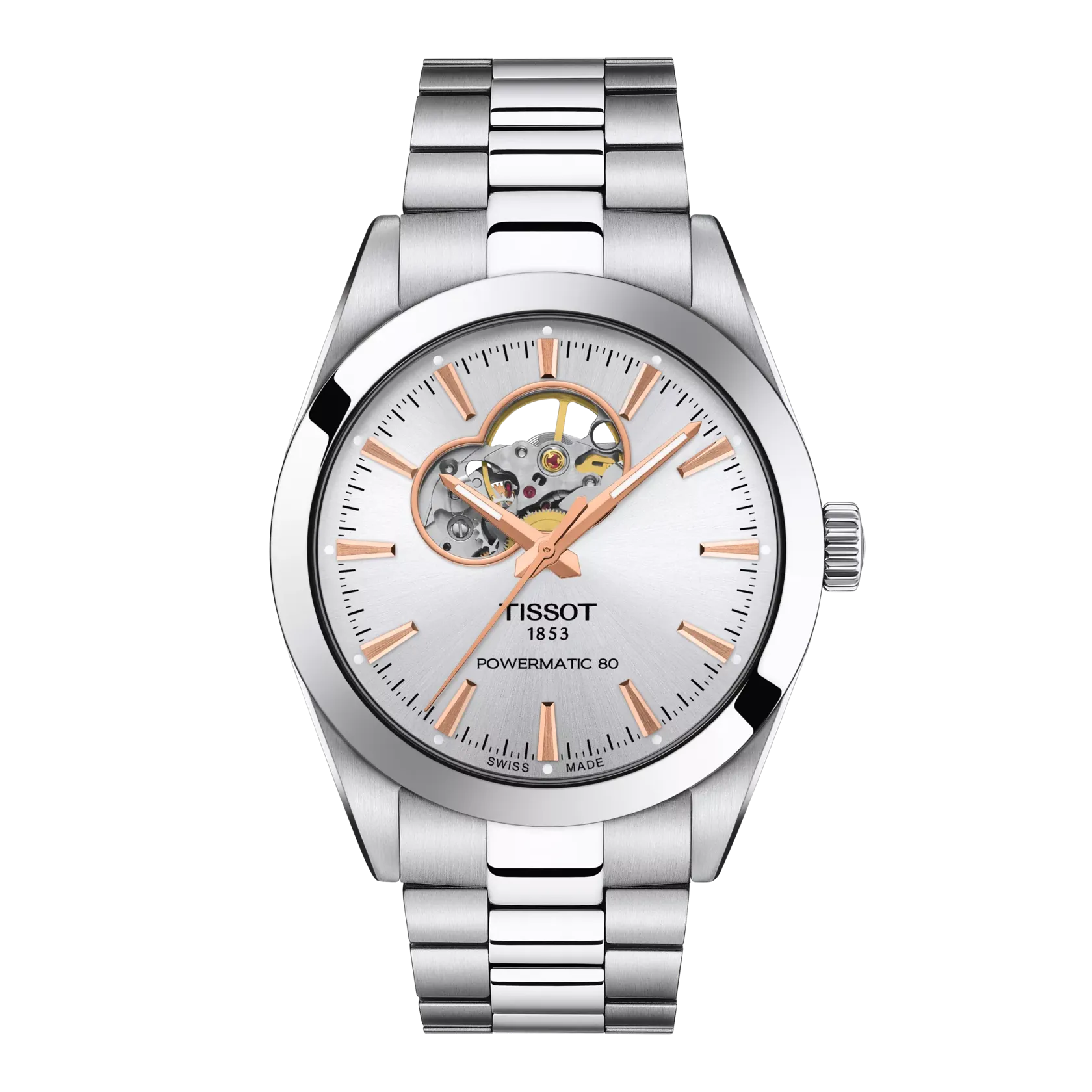 Tissot Gentleman Powermatic 80 Open Heart T1274071103101