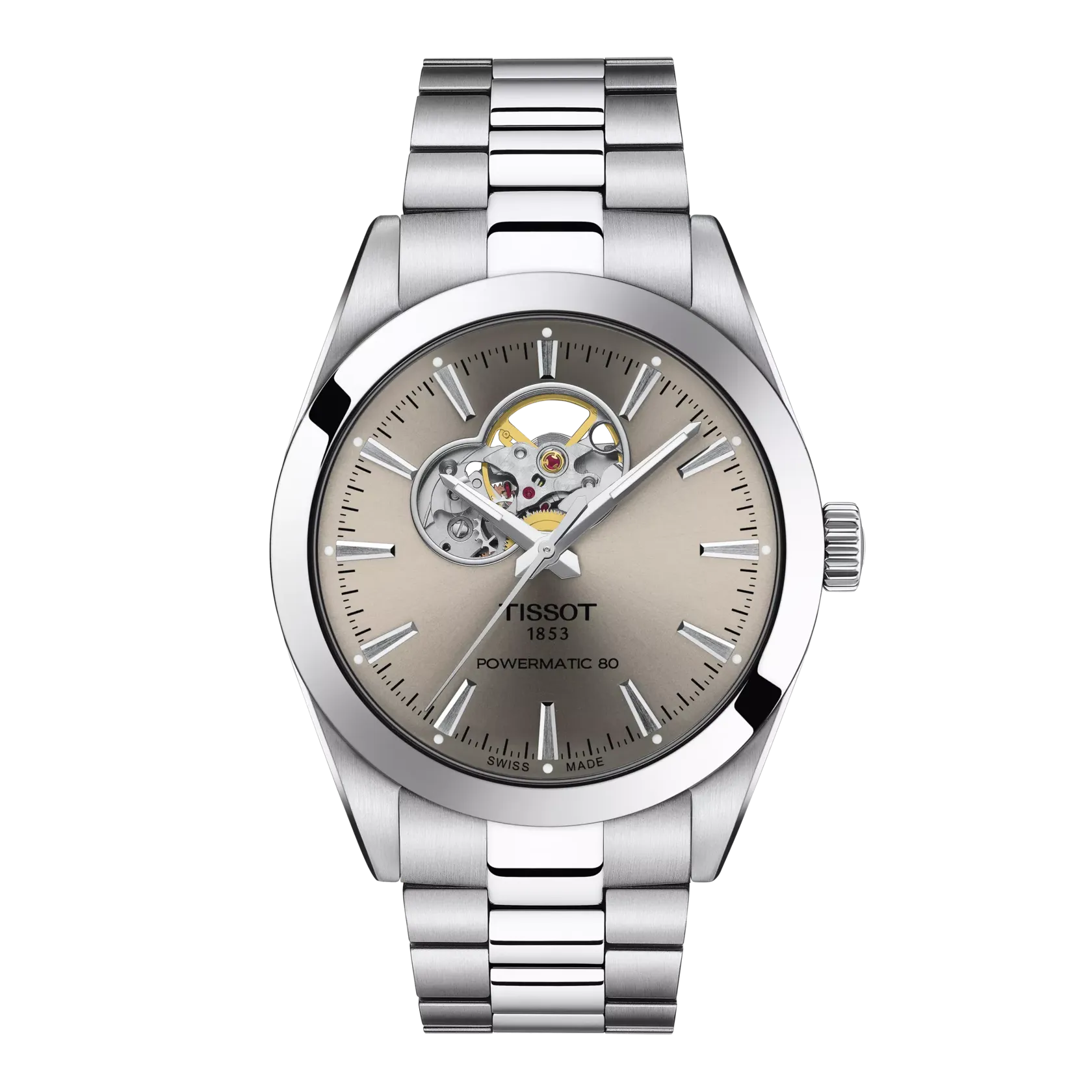 Tissot Gentleman Powermatic 80 Open Heart T1274071108100