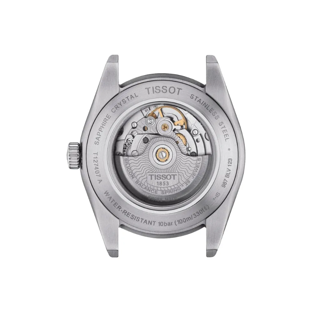 Tissot Gentleman Powermatic Stainless Steel Strap Men Watch T1274071135100