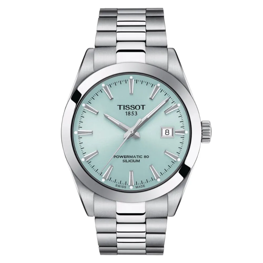 Tissot Gentleman Powermatic Stainless Steel Strap Men Watch T1274071135100