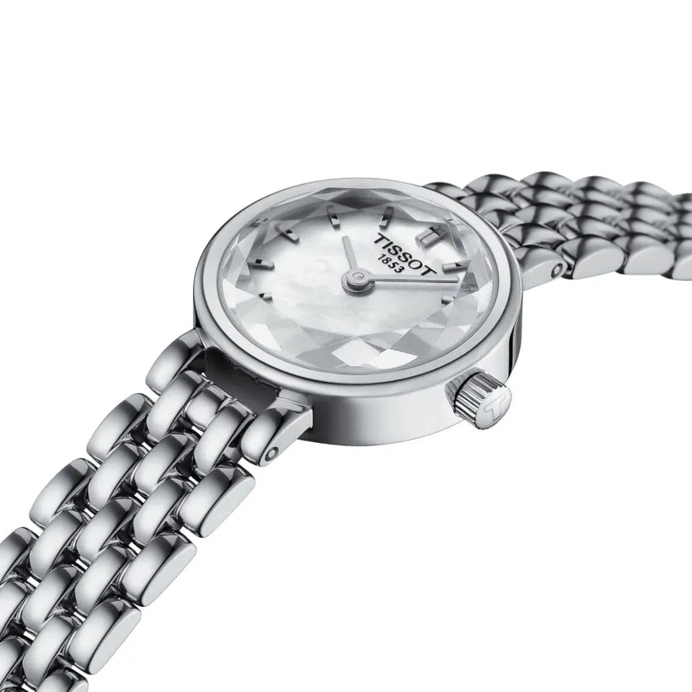 Tissot Lovely Silver Dial And Stainless Steel Strap Women Watch T1400091111100