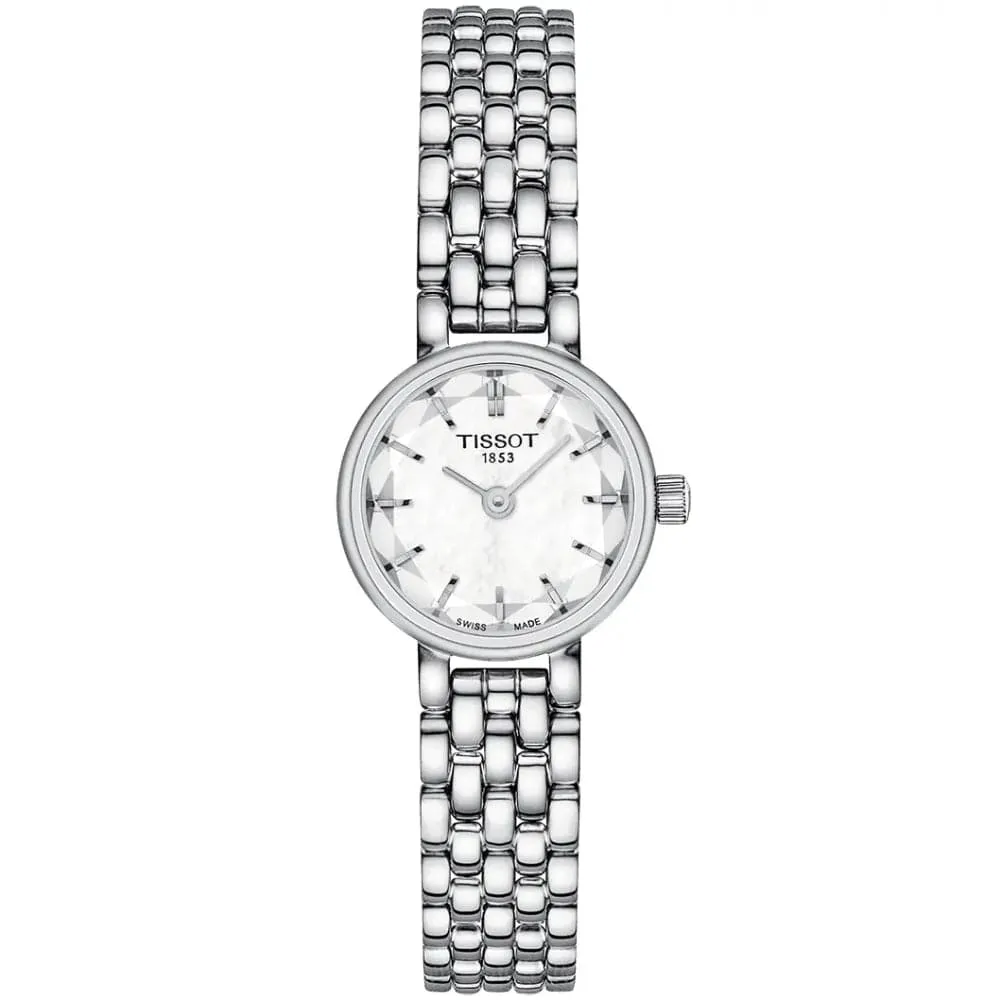 Tissot Lovely Silver Dial And Stainless Steel Strap Women Watch T1400091111100