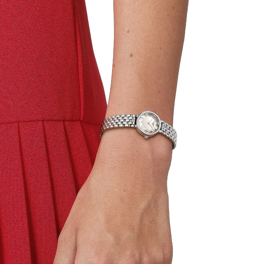 Tissot Lovely Silver Dial And Stainless Steel Strap Women Watch T1400091111100