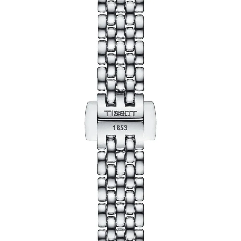 Tissot Lovely Silver Dial And Stainless Steel Strap Women Watch T1400091111100