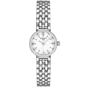 Tissot Lovely Silver Dial And Stainless Steel Strap Women Watch T1400091111100