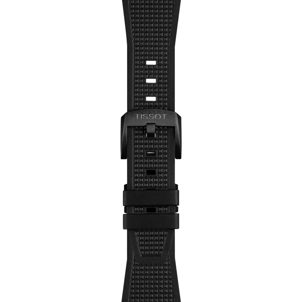 Tissot PRX Black Rubber Strap Men Watch T1379079720100