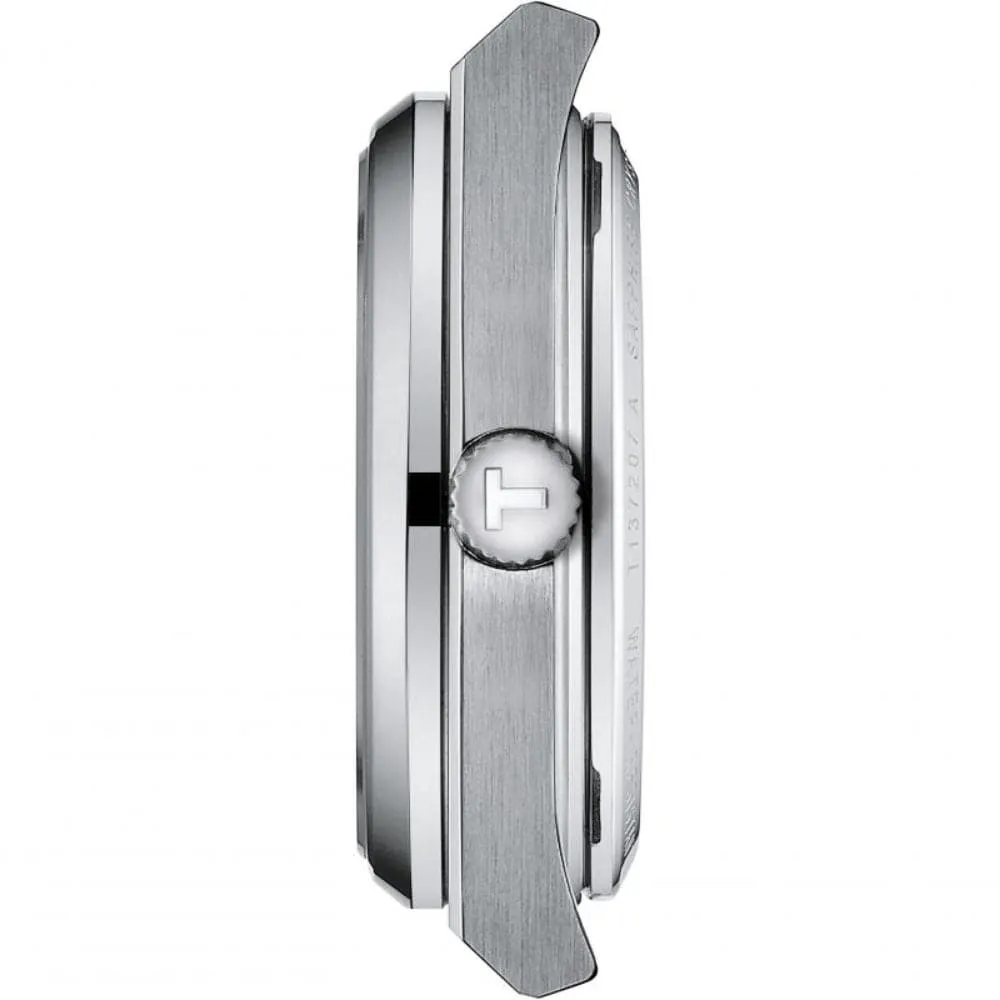 Tissot PRX Powermatic 80 Blue Dial Silver Stainless Steel Strap Men Watch T1372071104100