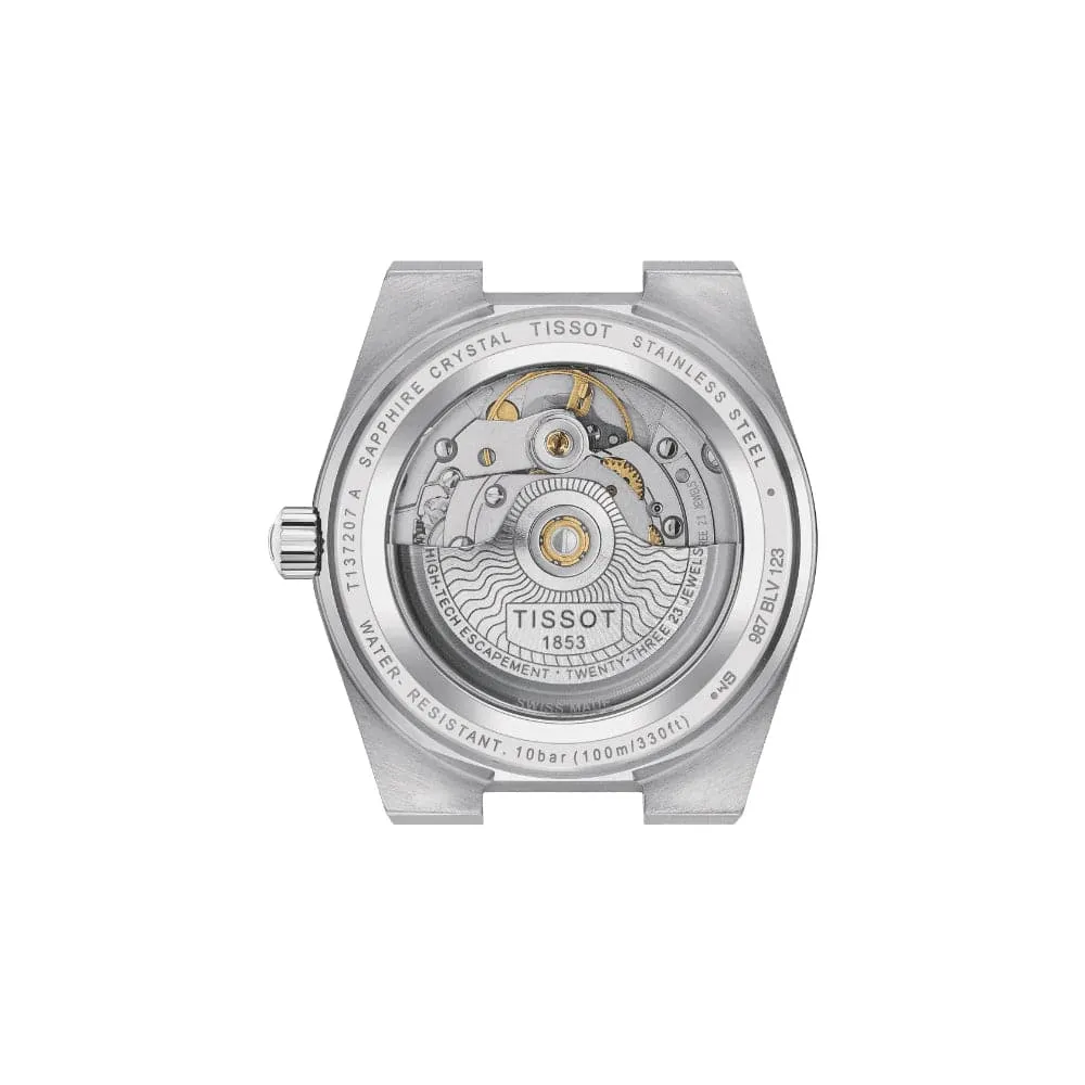 Tissot PRX Powermatic 80 Silver Stainless Steel Strap Men Watch T1372071111100