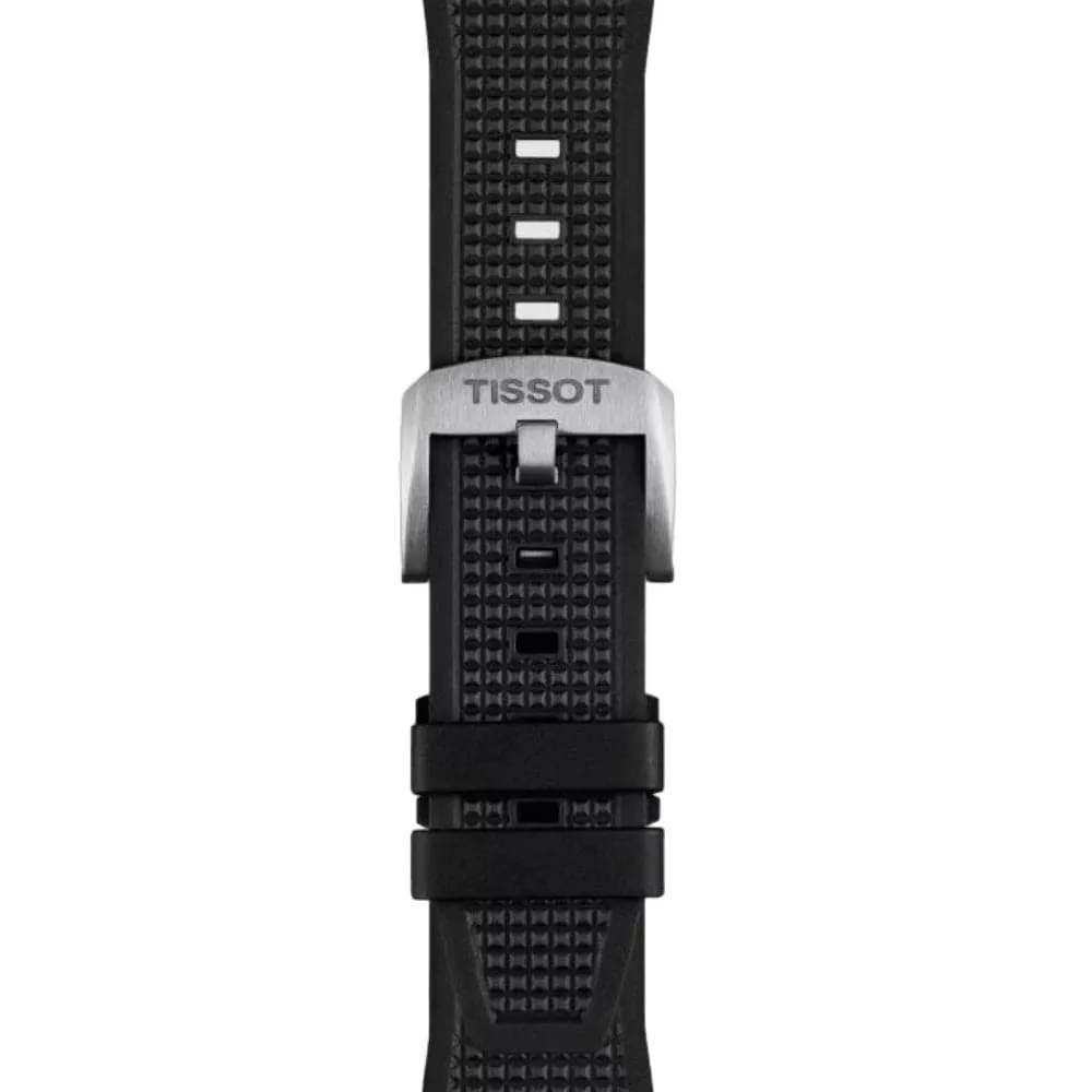 Tissot PRX Powermatic Black Dial And Rubber Strap Men Watch T1374071705100