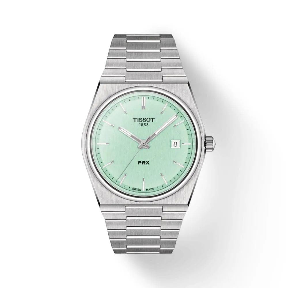 Tissot PRX Silver Stainless Steel Strap Men Watch T1374101109101