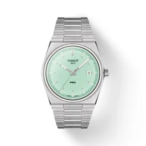 Tissot PRX Silver Stainless Steel Strap Men Watch T1374101109101