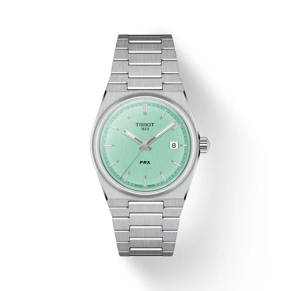 Tissot PRX  Silver Stainless Steel Strap Watch T1372101109100