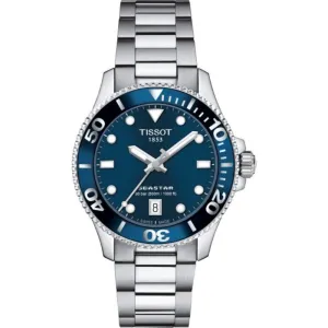 TISSOT SEASTAR T1202101104100 STAINLESS STEEL WOMEN WATCH