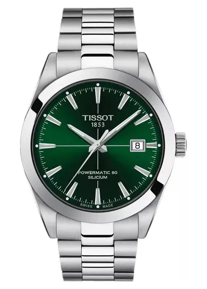 TISSOT SWISS GENTS GENTLEMAN POWERMATC 80 SILICIUM T-CLASSIC T127-407-11-091-01