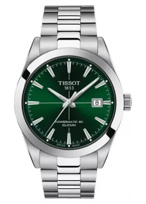 TISSOT SWISS GENTS GENTLEMAN POWERMATC 80 SILICIUM T-CLASSIC T127-407-11-091-01