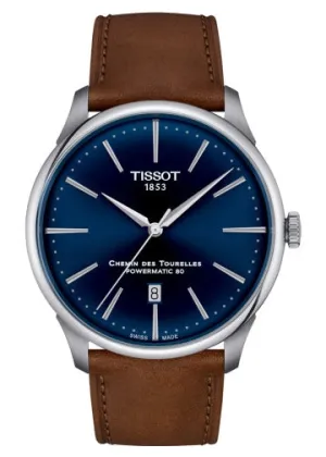 TISSOT SWISS POWERMATIC 80 CHEMIN DES TOURELLES 42MM DIAL T139-407-16-041-00