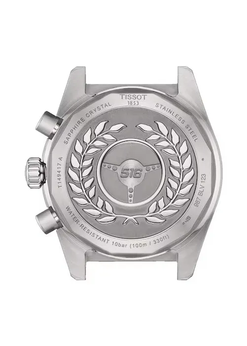 TISSOT SWISS PR516 CHRONOGRAPH BLACK DIAL STAINLESS STEEL T149-417-11-051-00