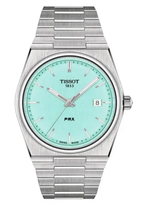 TISSOT SWISS PRX T CLASSIC LIGHT GREEN DIAL STAINLESS STEEL T137-410-11-091-01