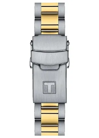 TISSOT SWISS SEA STAR T-SPORT 1000 TWO-TONE BLACK DIAL T120-210-22-051-00