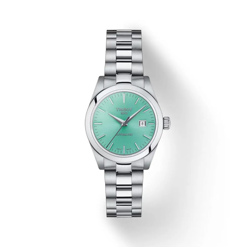 Tissot T-My Lady Automatic Light Green Dial Stainless Steel Women's Watch T1320071109100