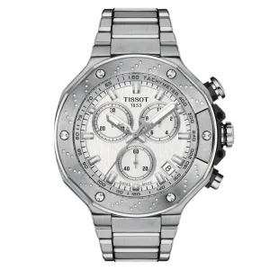 Tissot T-Race Silver Stainless Steel Strap Men Watch T1414171103100