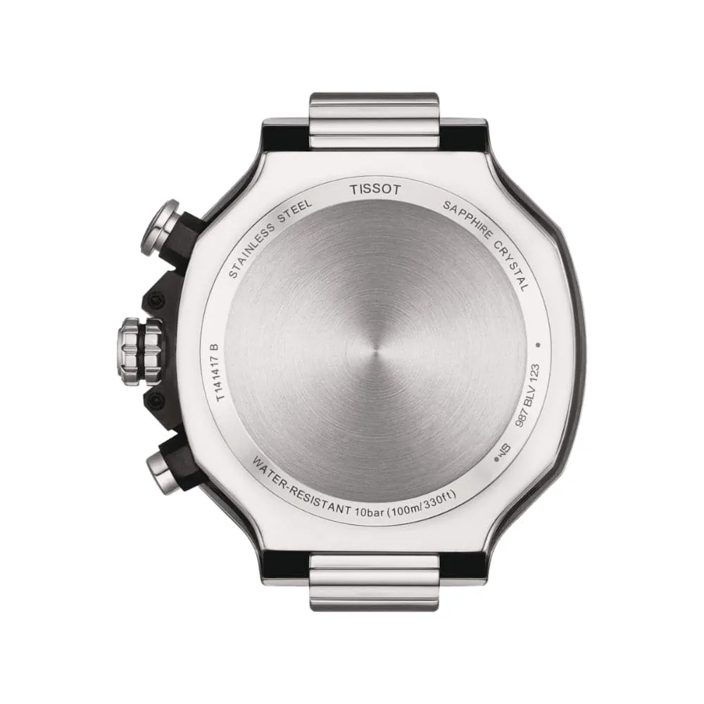 Tissot T-Race Silver Stainless Steel Strap Men Watch T1414171103100
