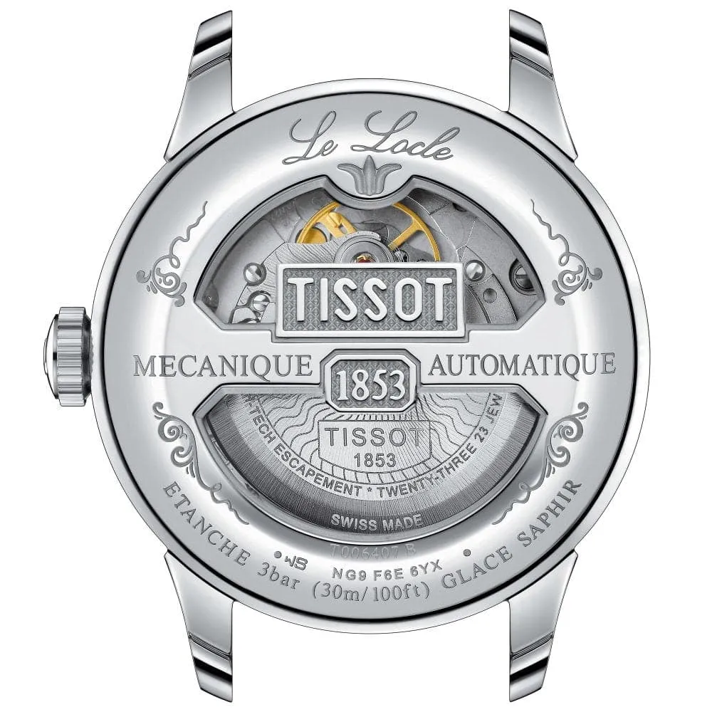 TISSOT T0064071104300 LE LOCLE POWERMATIC 80 MEN'S WATCH