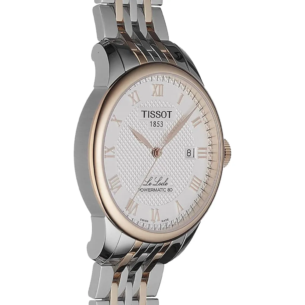 TISSOT T0064072203300 LE LOCLE POWERMATIC 80 MEN'S WATCH