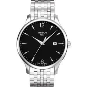 TISSOT T0064072203601 LOCLE POWERMATIC 80 TWO-TONE DIAMOND MARKERS MEN WATCH