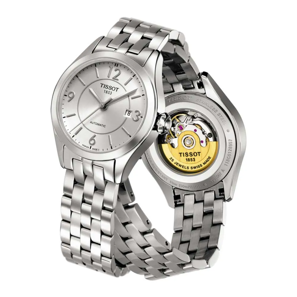 TISSOT T0380071103700 T-ONE AUTOMATIC SMALL LADY WOMEN'S WATCH