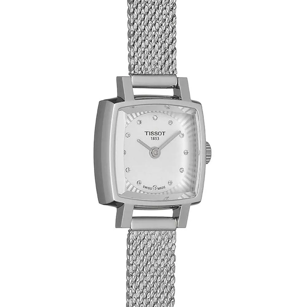 TISSOT T0581091103600 LOVELY SQUARE WOMEN'S WATCH