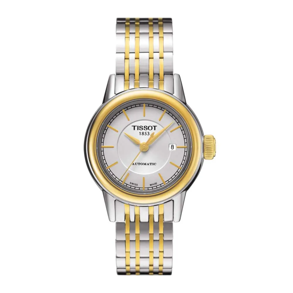 TISSOT T0852072201100 CARSON AUTOMATIC LADY WOMEN'S WATCH