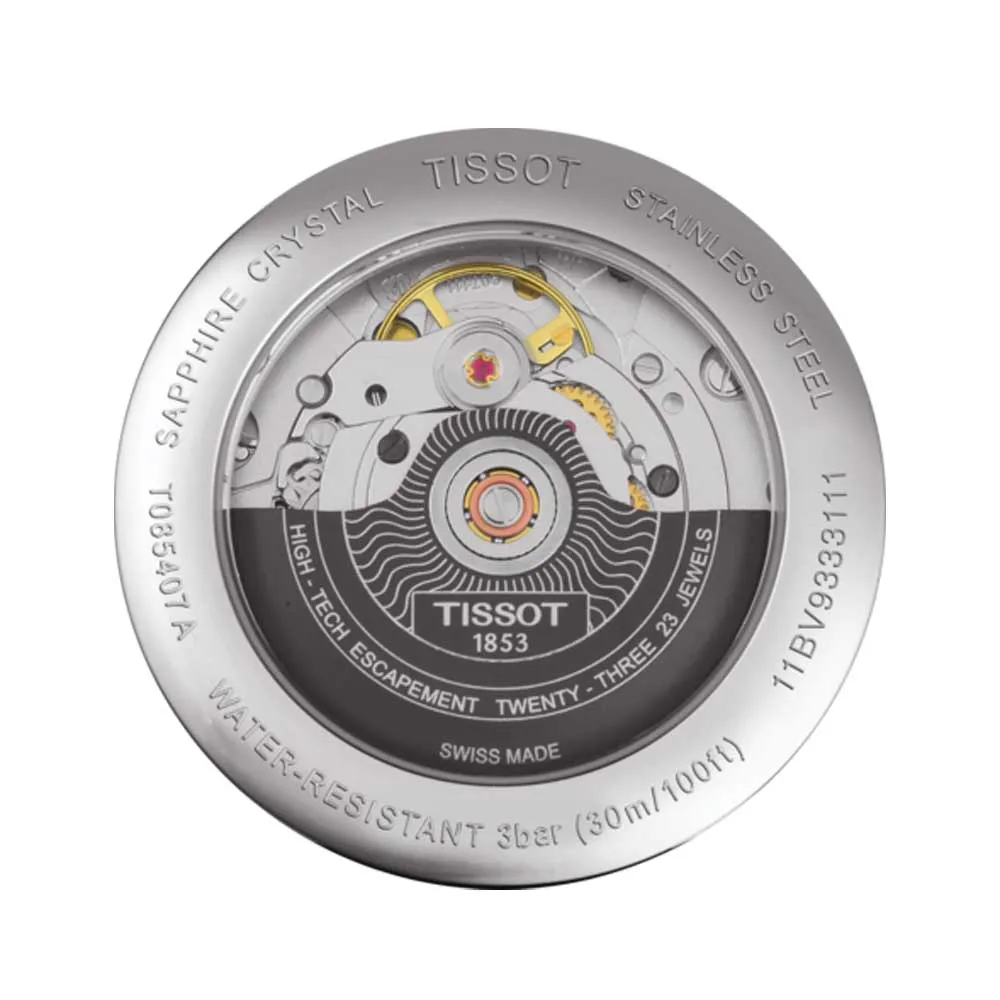 TISSOT T0854072201100 CARSON POWERMATIC 80 MEN'S WATCH
