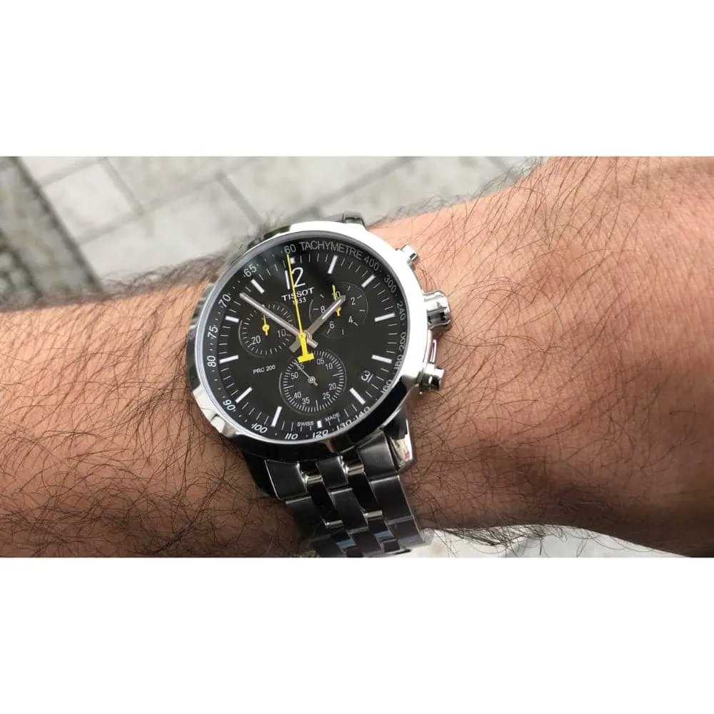 TISSOT T1144171105700 PRC 200 CHRONOGRAPH MEN'S WATCH