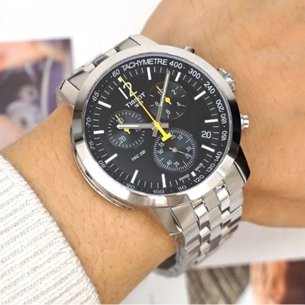 TISSOT T1144171105700 PRC 200 CHRONOGRAPH MEN'S WATCH