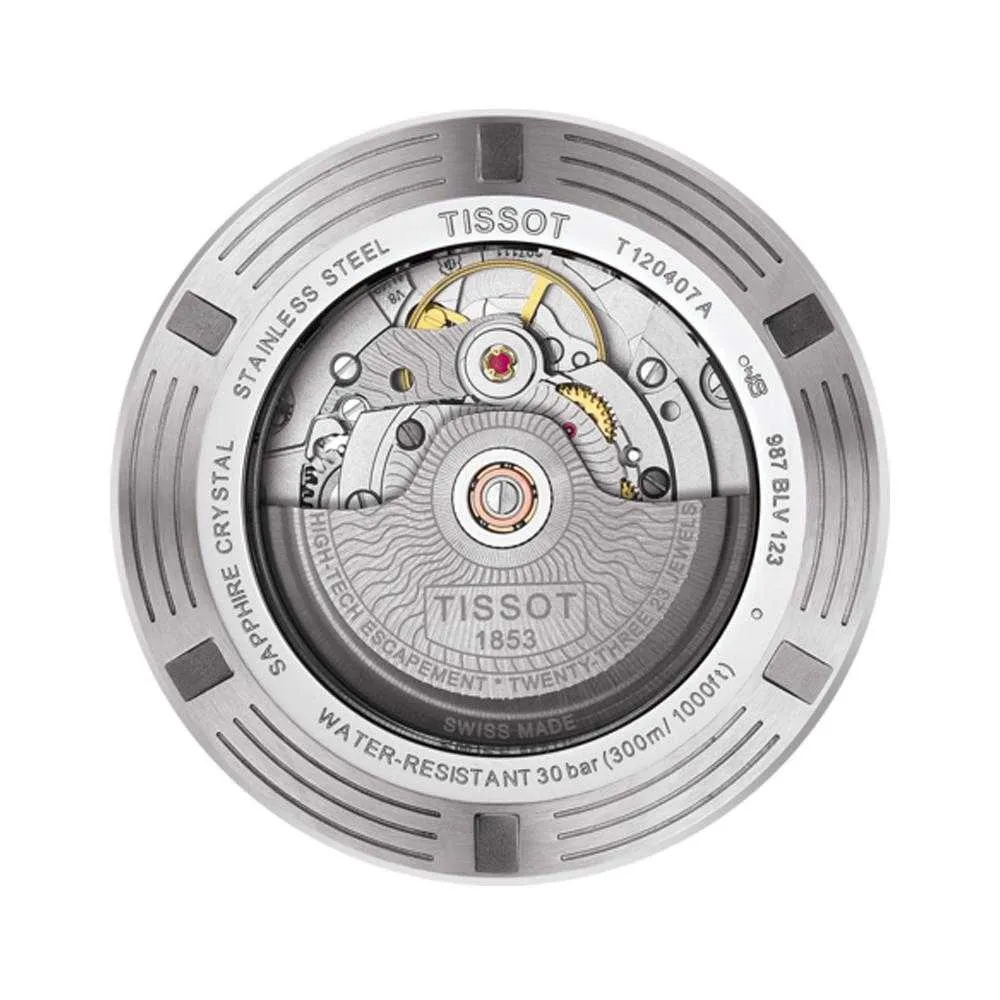 TISSOT T1204071704100 SEASTAR 1000 POWERMATIC 80 MEN'S WATCH