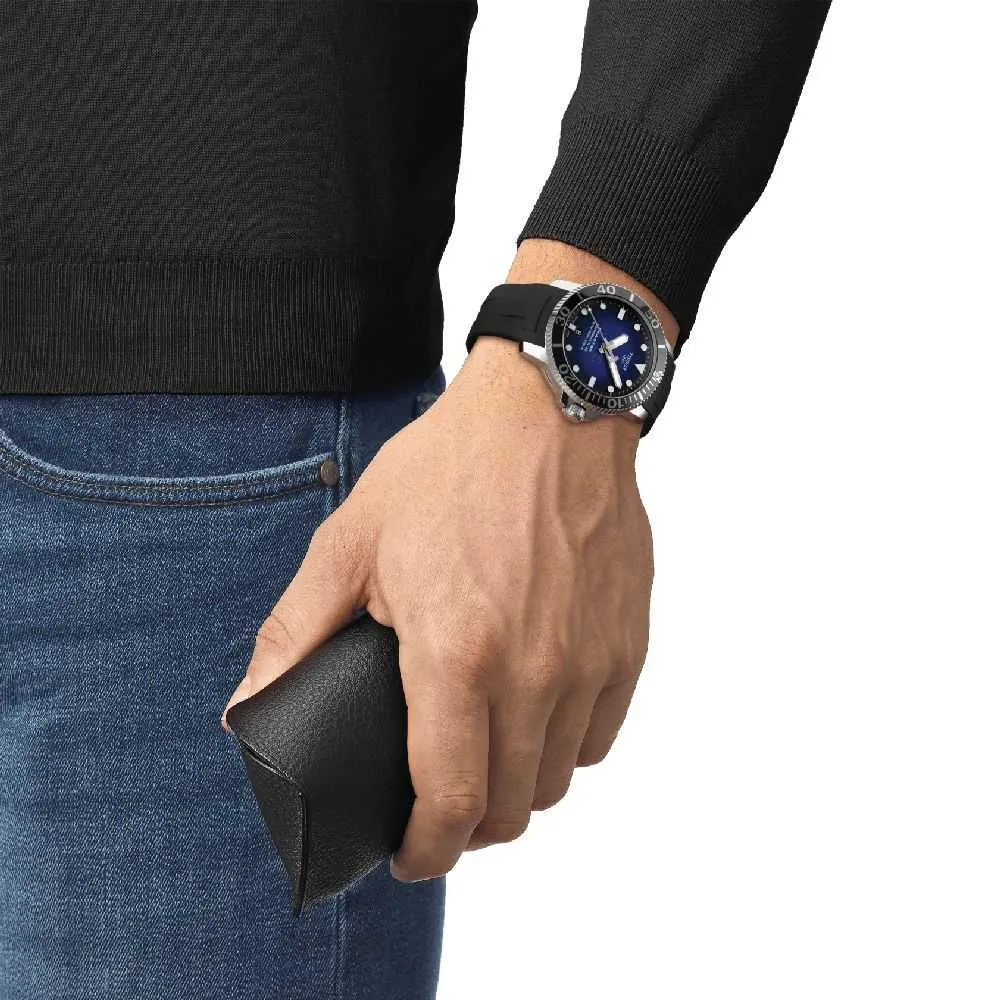 TISSOT T1204071704100 SEASTAR 1000 POWERMATIC 80 MEN'S WATCH