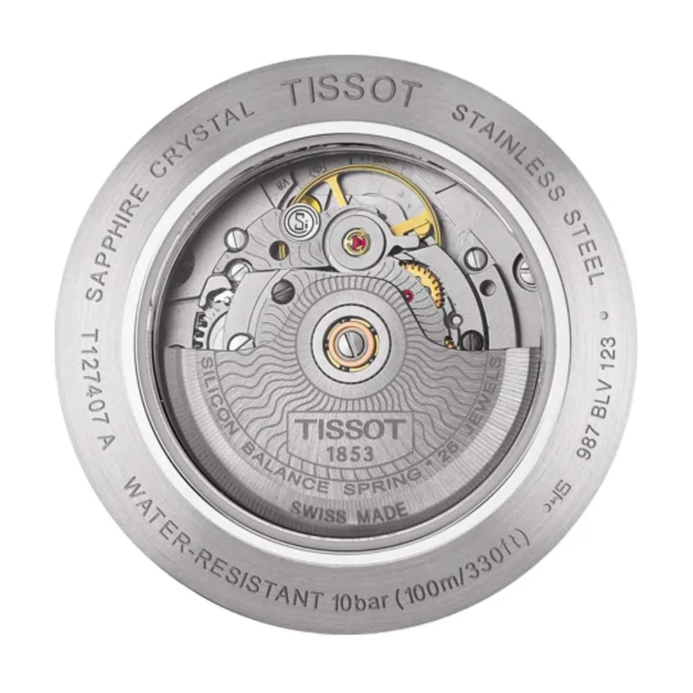 TISSOT T1274071105100 POWERMATIC 80 SILICIUM MEN'S WATCH