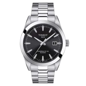 TISSOT T1274071105100 POWERMATIC 80 SILICIUM MEN'S WATCH