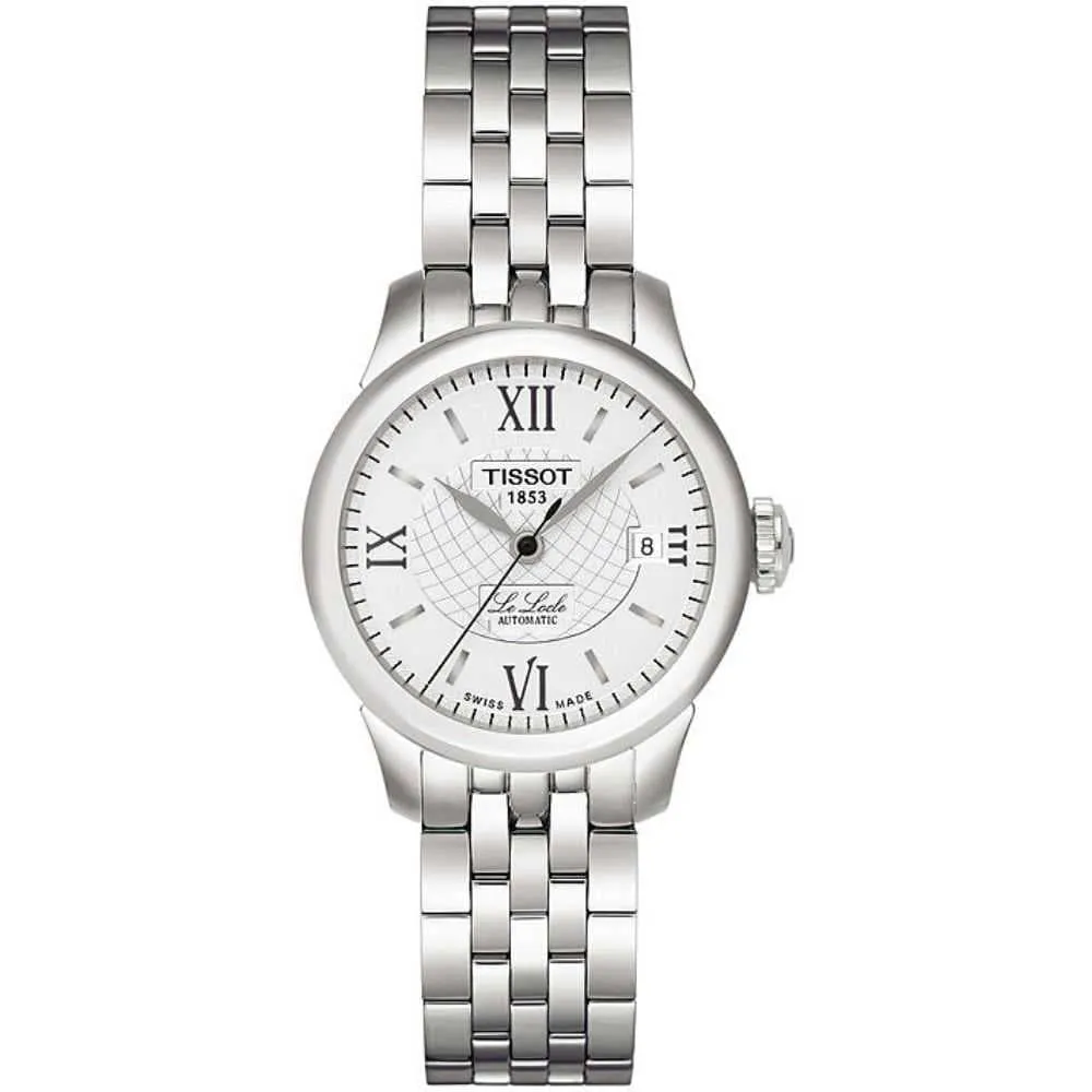 TISSOT T41118333 LE LOCLE AUTOMATIC LADY WOMEN'S WATCH