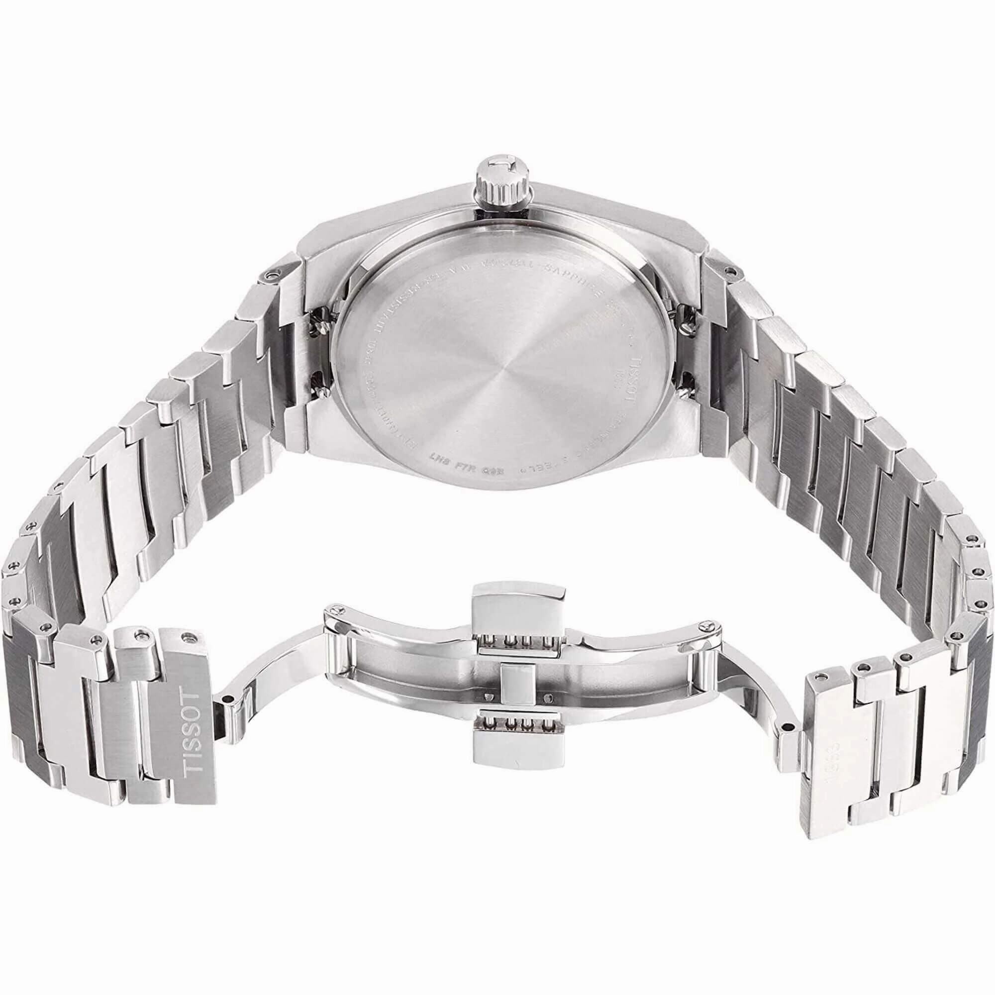 Tissot Men's Watch - PRX Quartz Sky Blue Dial Silver Bracelet | T1372101135100