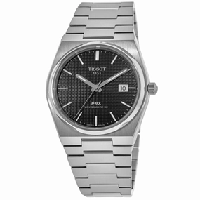 Tissot PRX Powermatic 80 Black Dial Steel Men's Watch